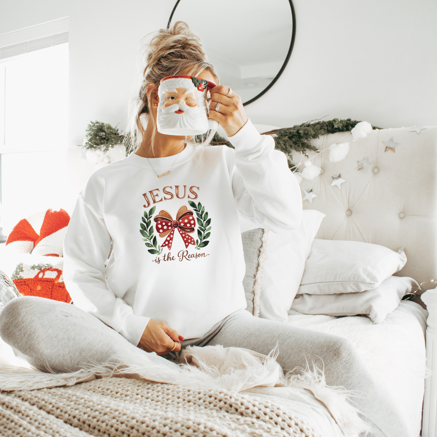 Religious Sweatshirt - Jesus is the Reason