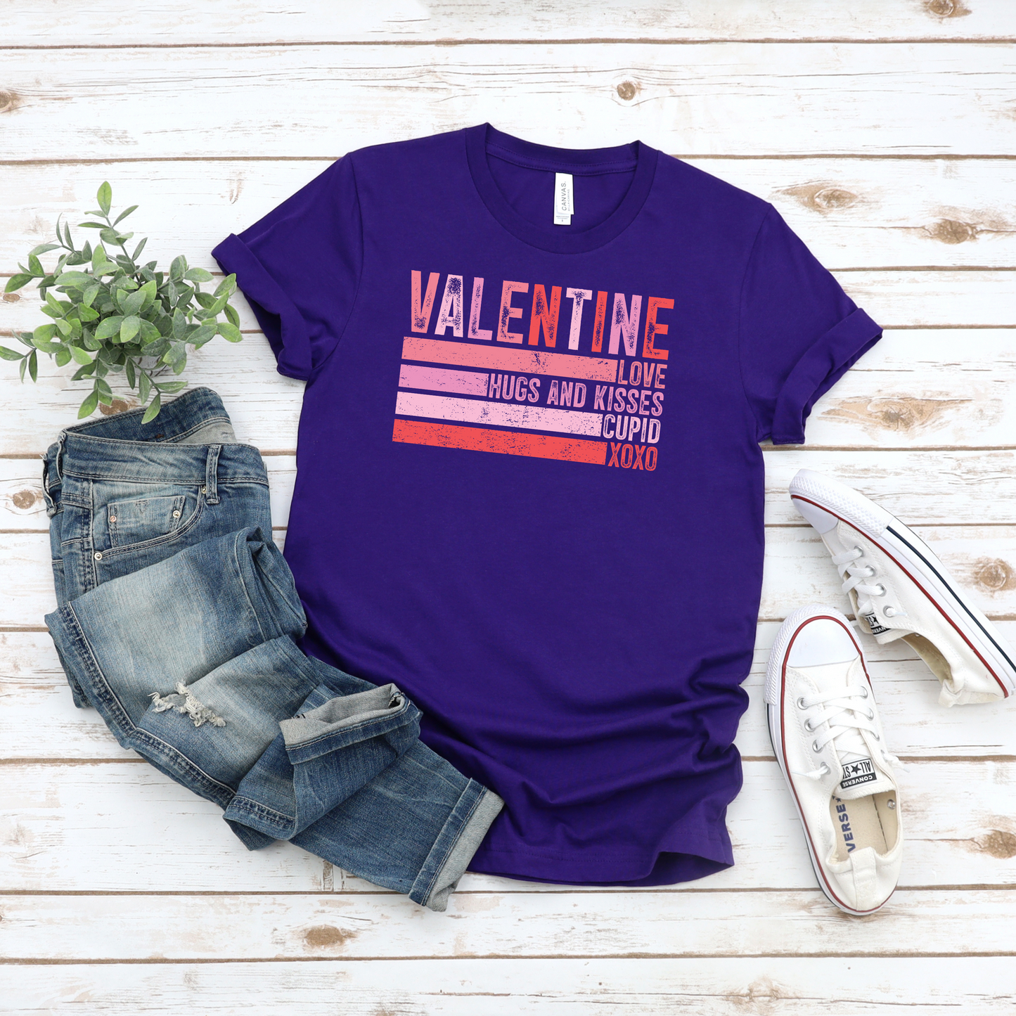Valentine Love XOXO Cupid Unisex Tee