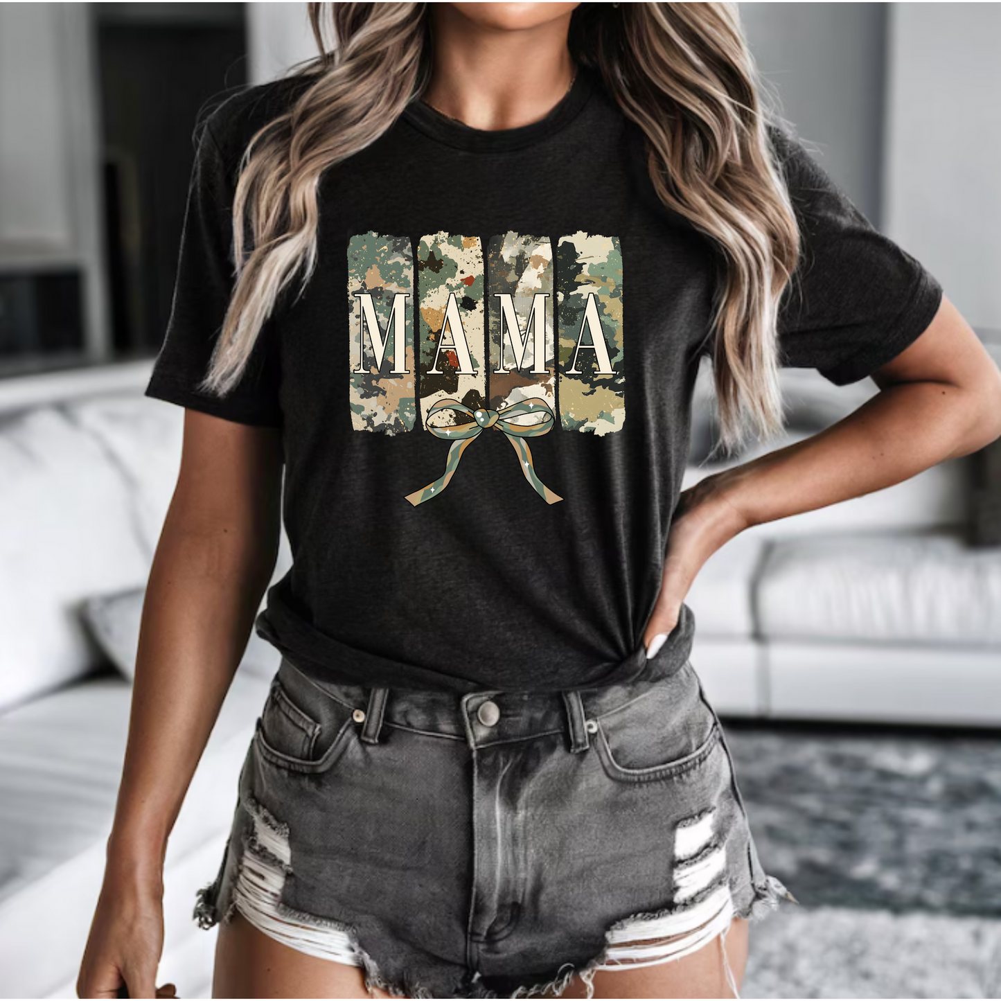Camouflaged Mama Unisex Tee