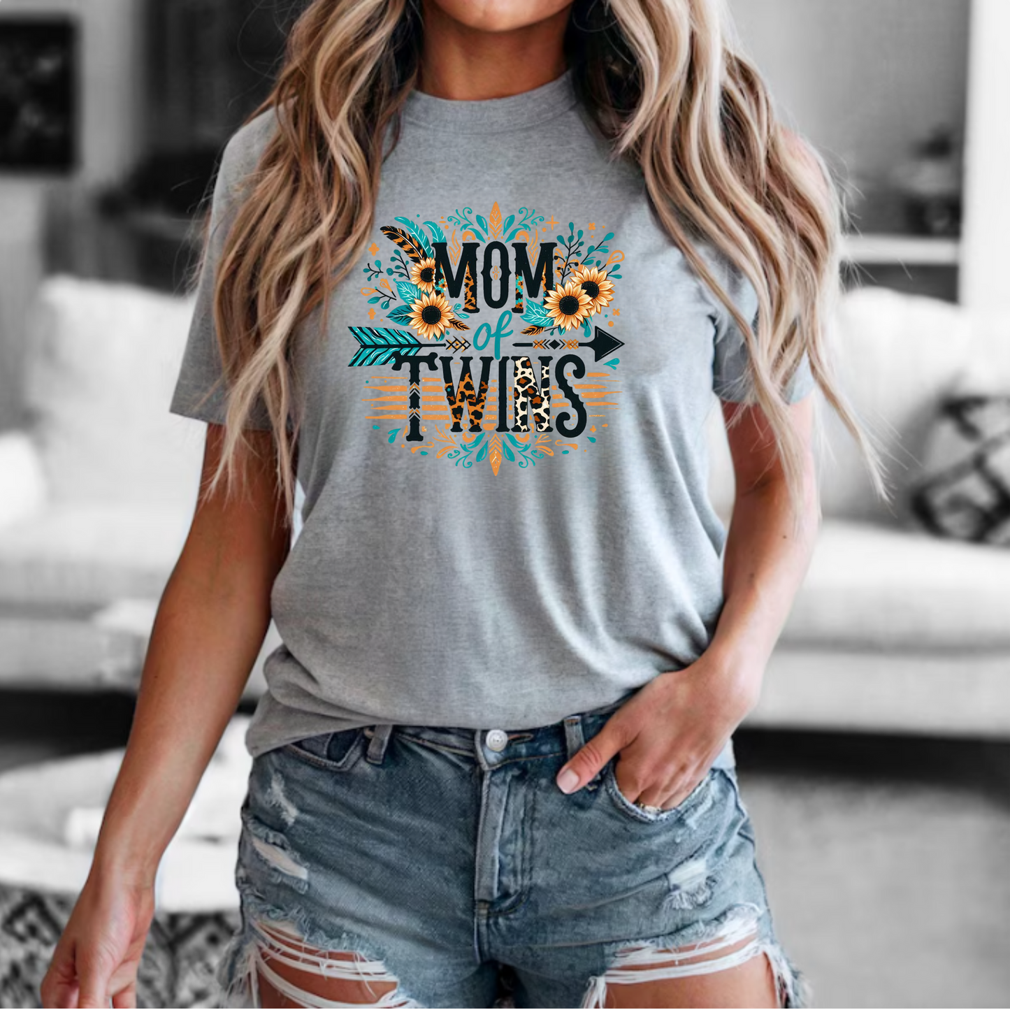 Mom of Twins Tee