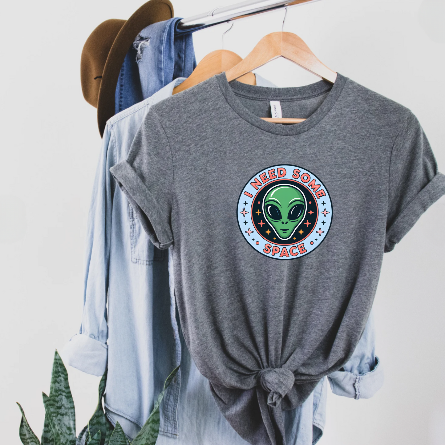 Alien-I Need Some Space Unisex Tee