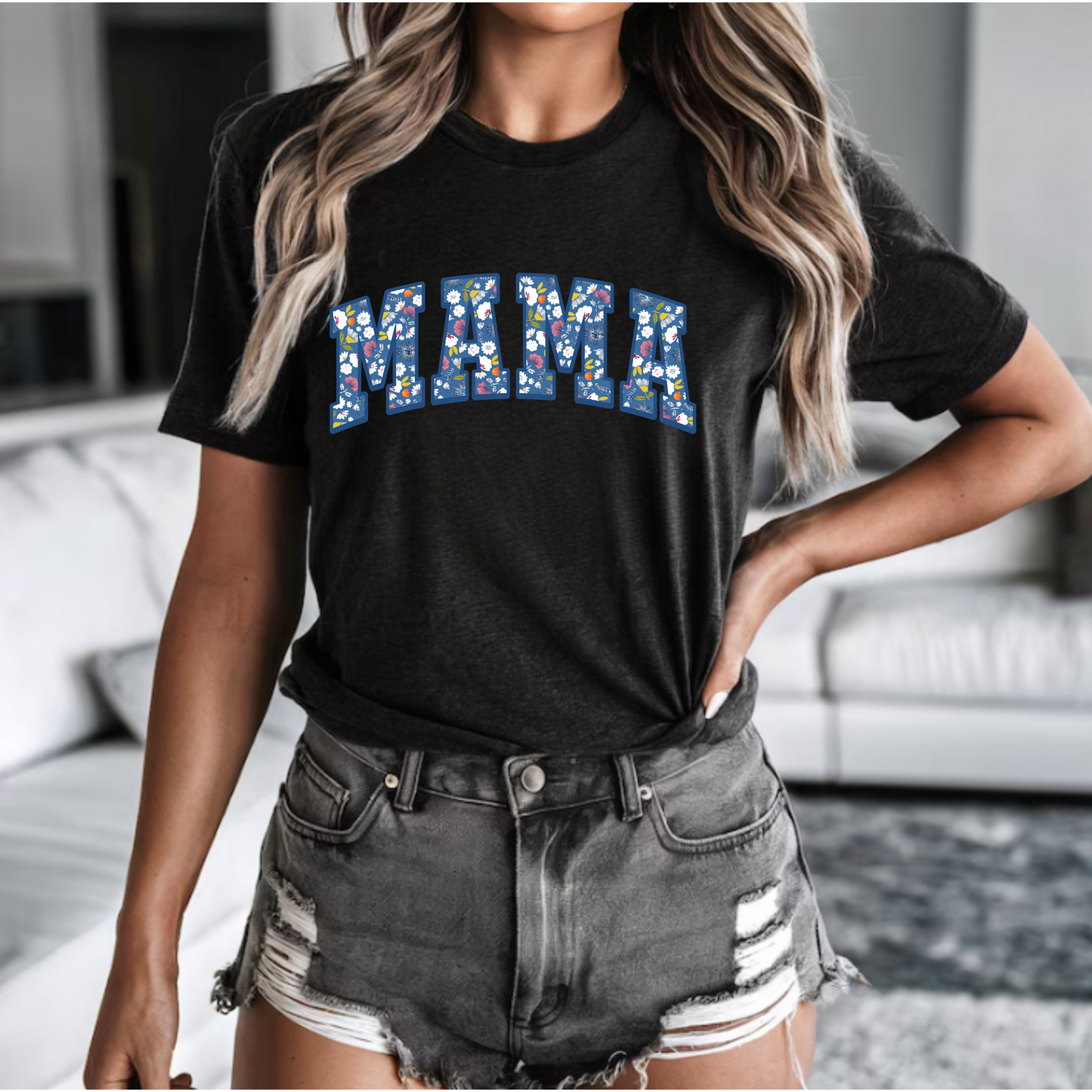 Floral Mama Tee
