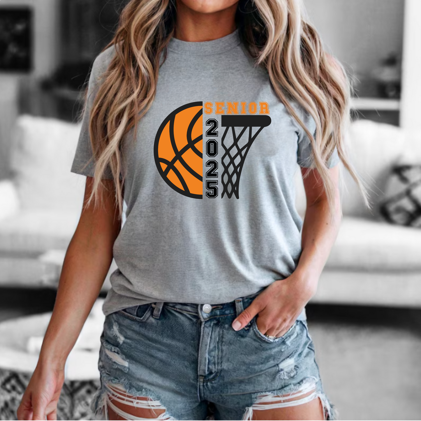 Basketball senior 2025 png digital download