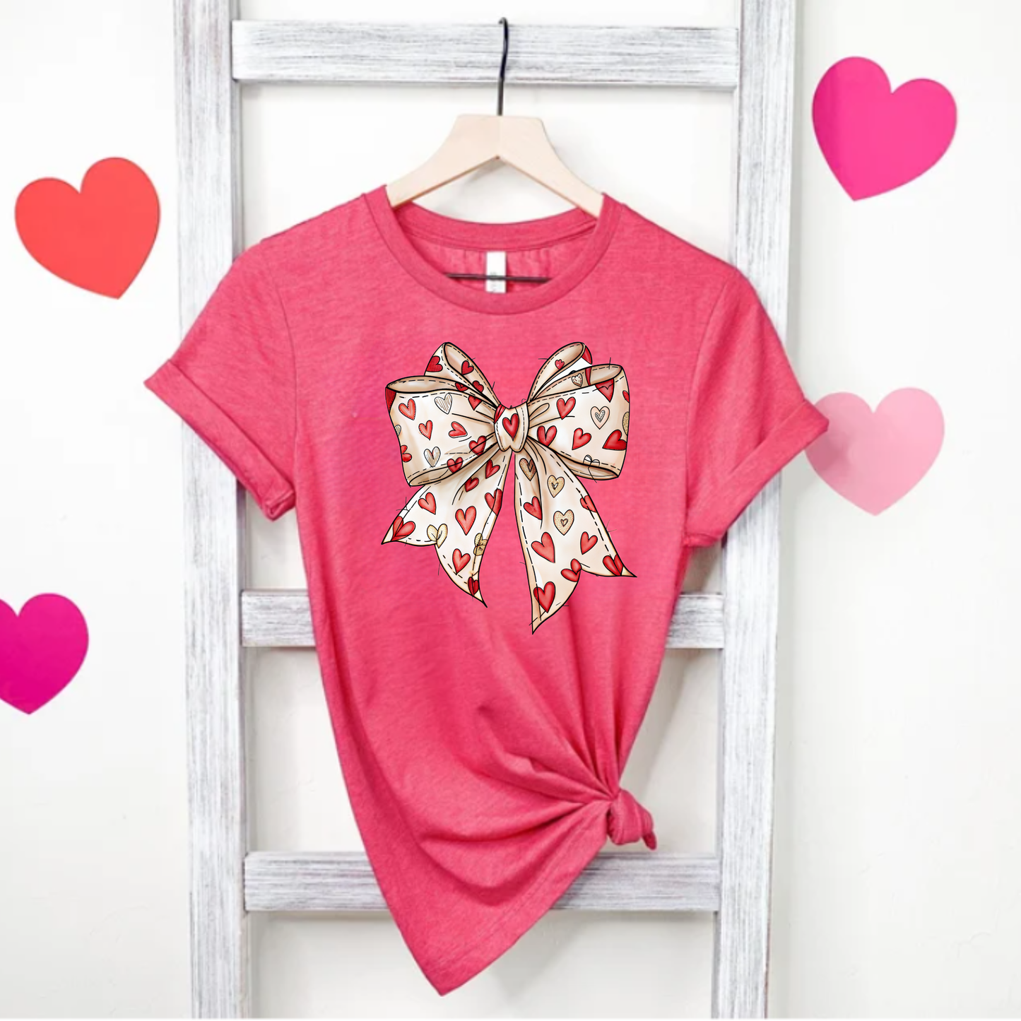 Heart Coquette Bow T-Shirt