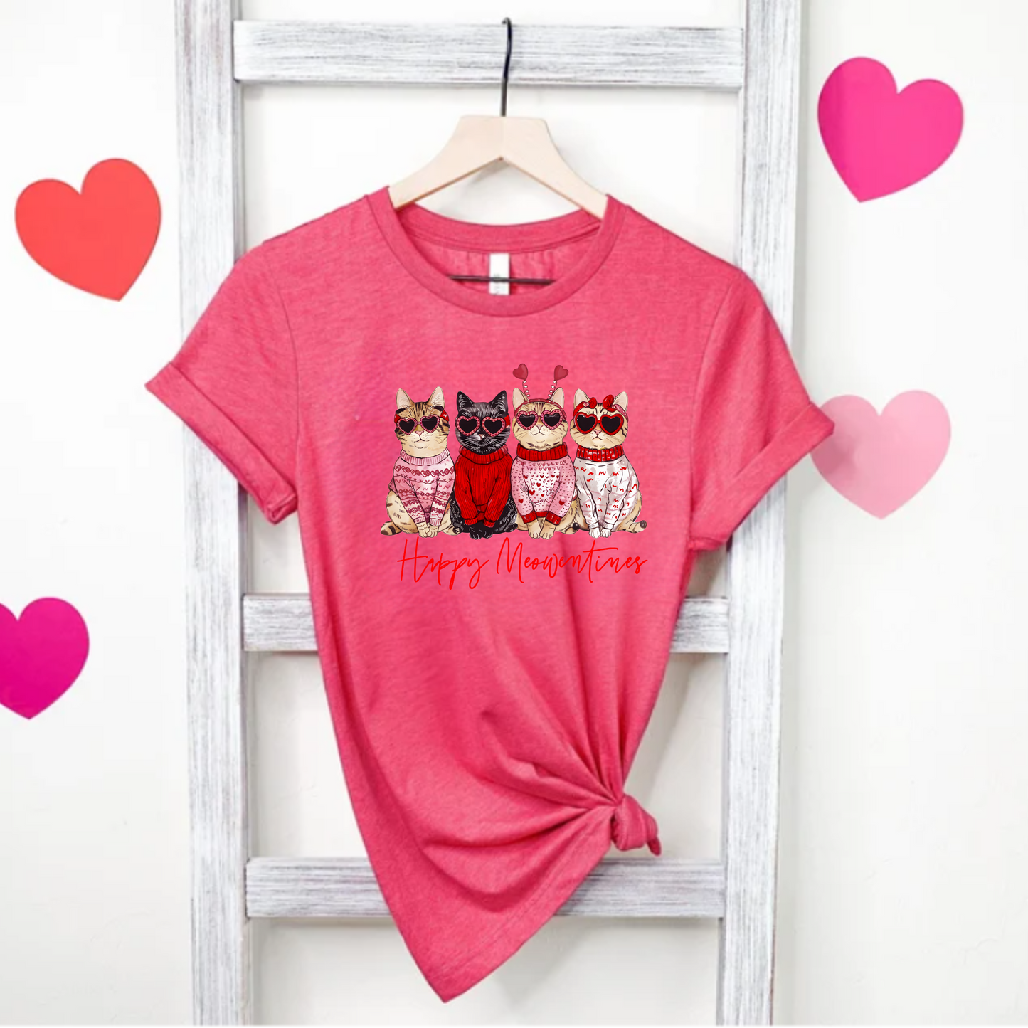 Happy Meowentines T-shirt