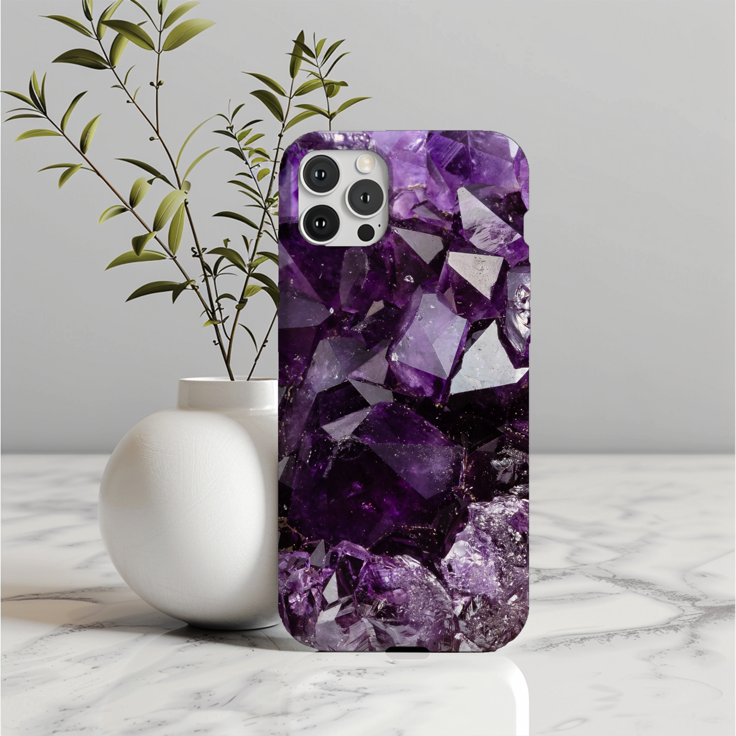 Purple Geode Phone Case