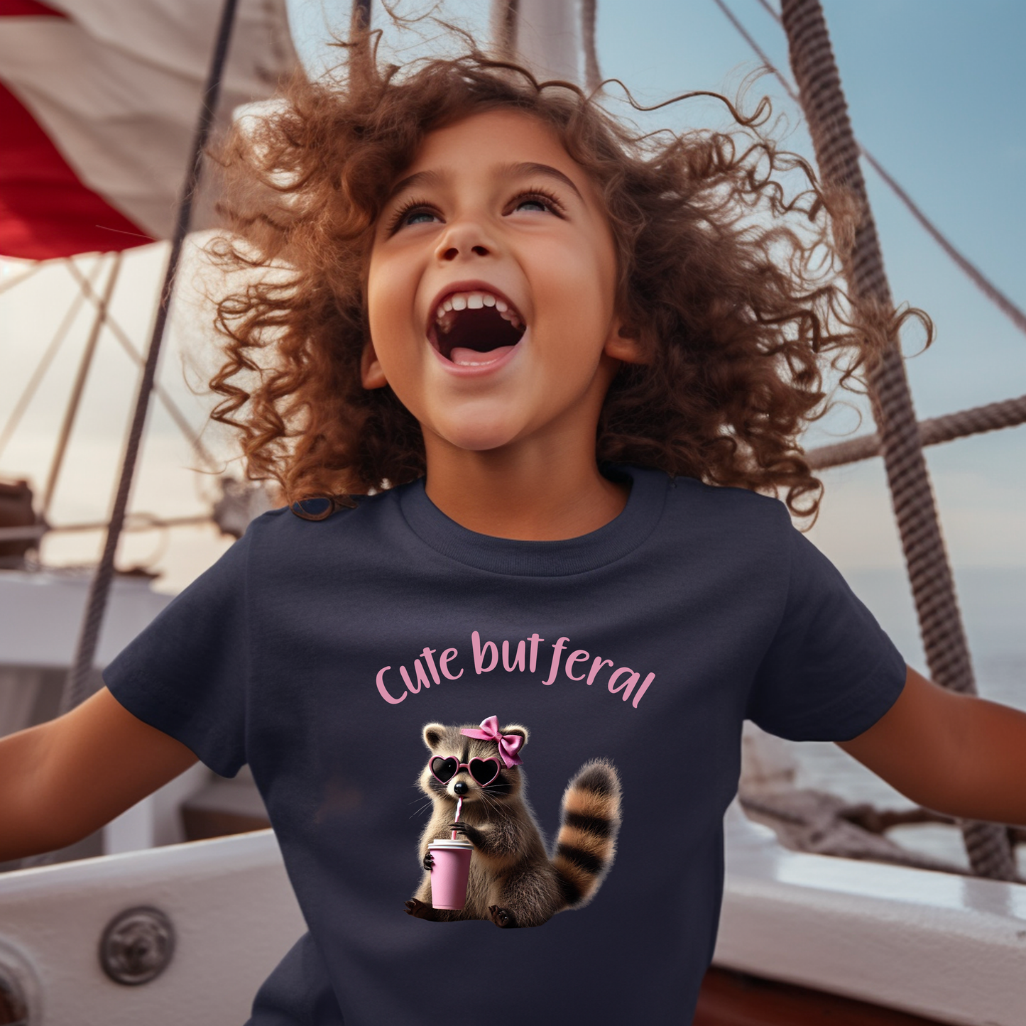 Cute but Feral Toddler Shirt