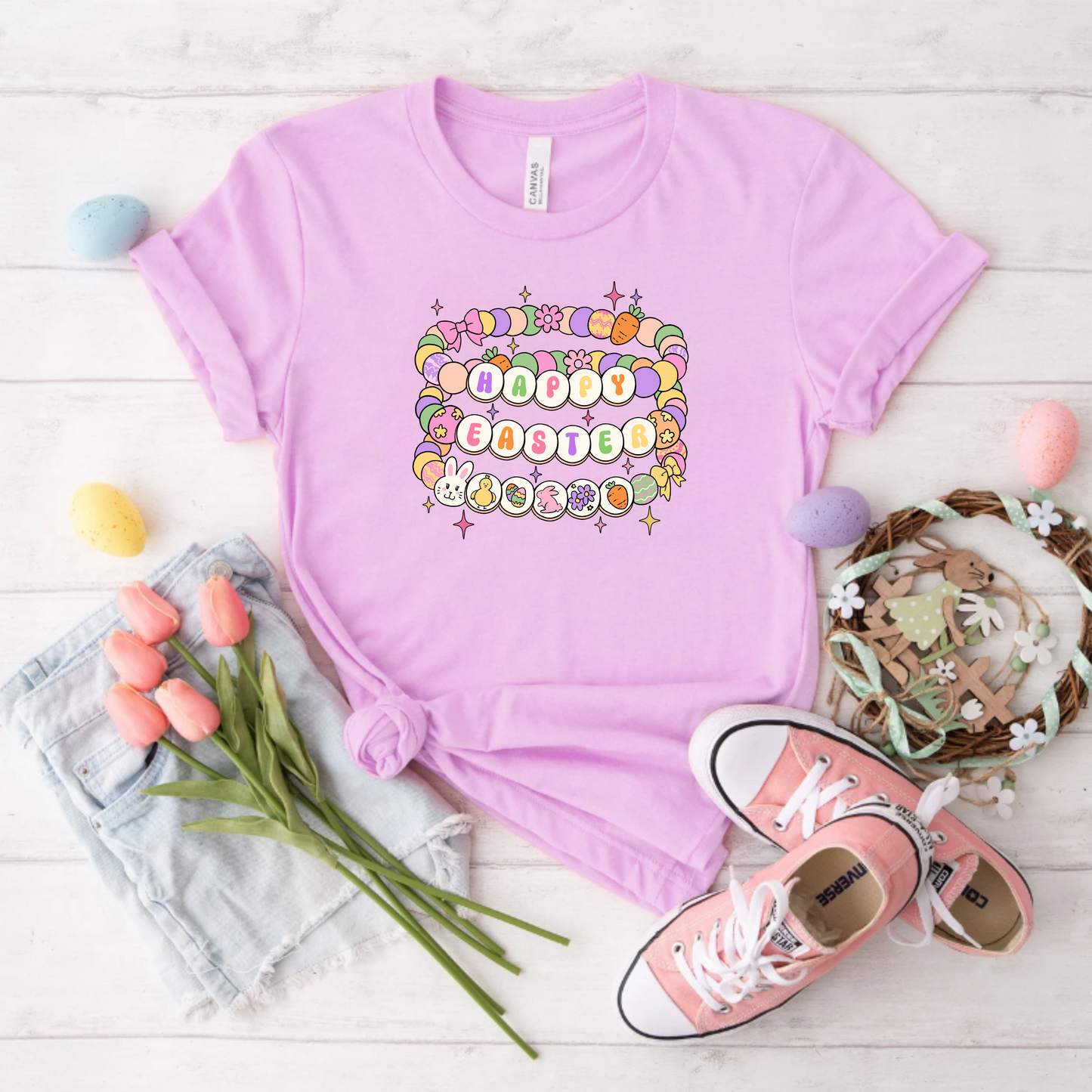 Easter Friendship Bracelet Tee