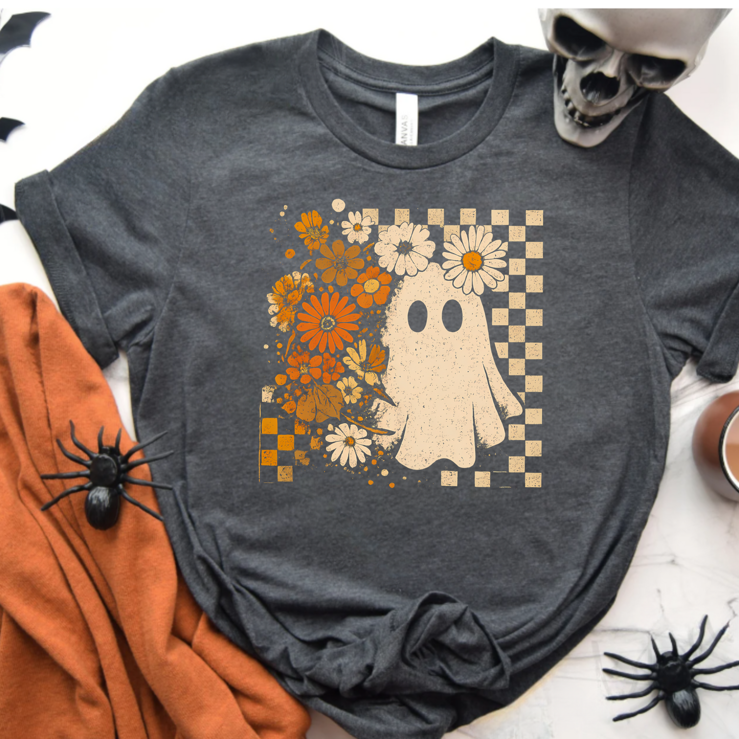 Floral Ghost T-Shirt