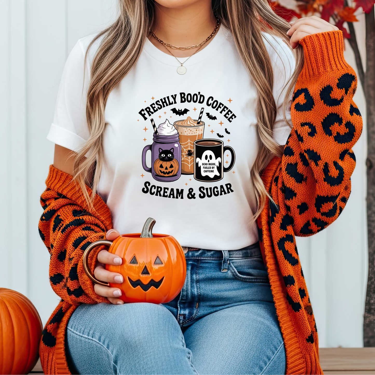 Coffee Scream & Sugar Unisex T-Shirt