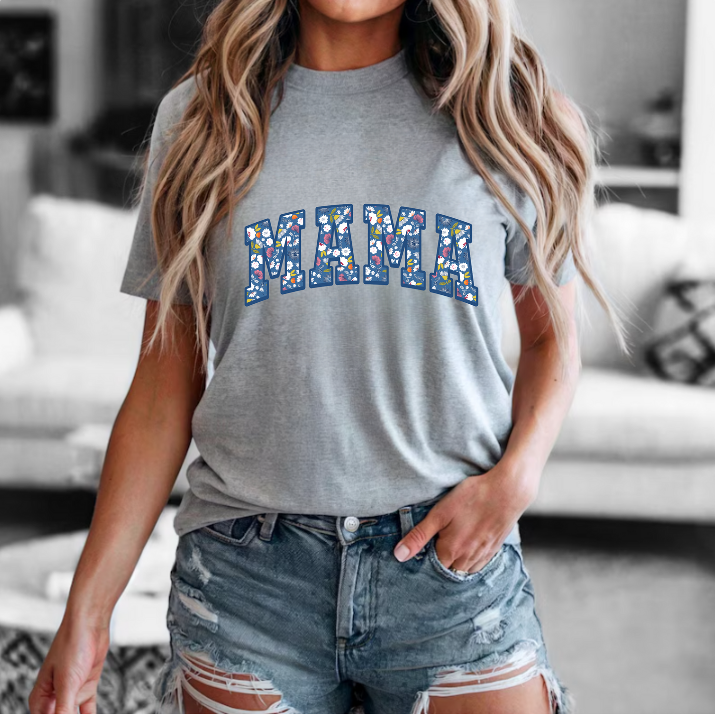 Floral Mama Tee