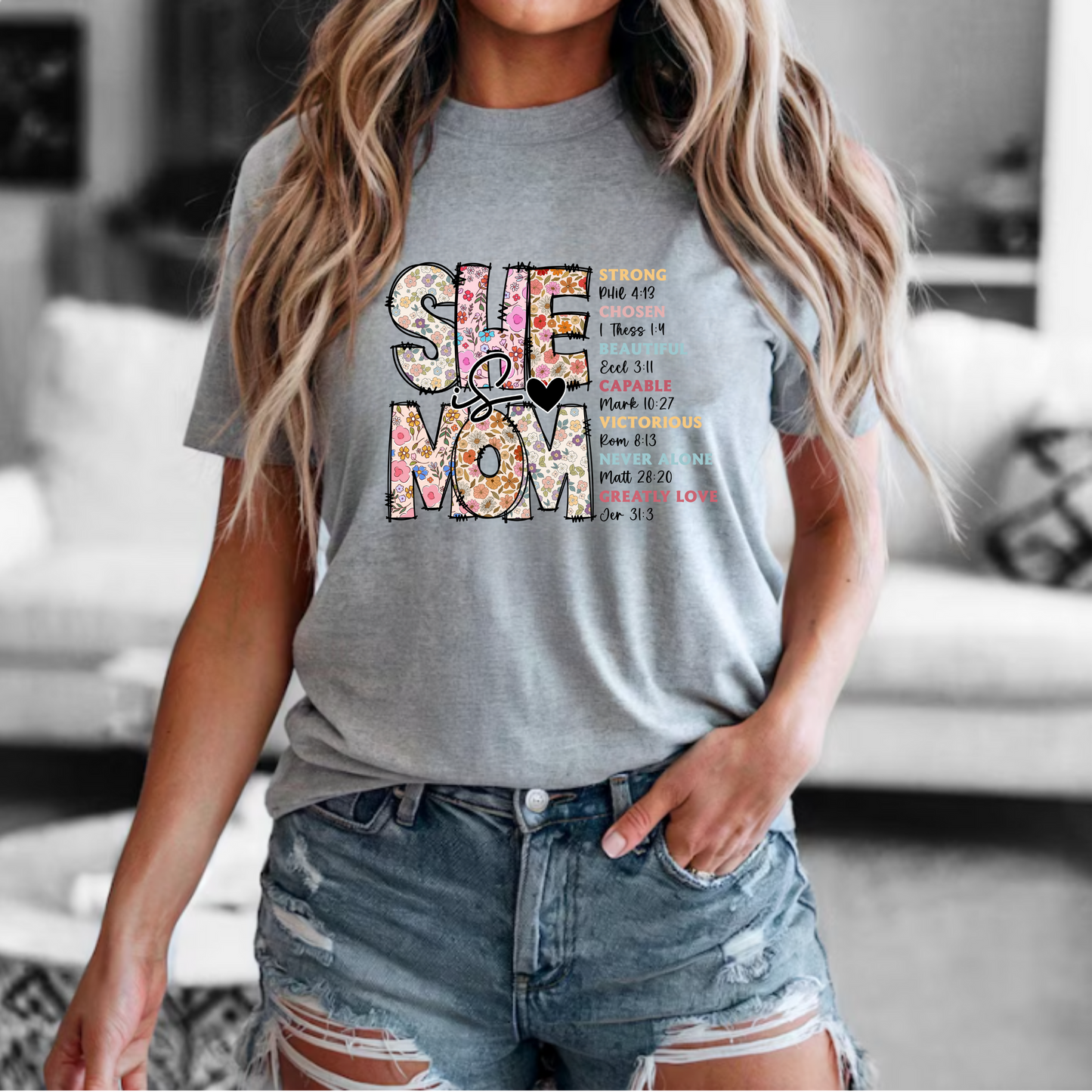 Christian "She is Mom" Unisex Tee