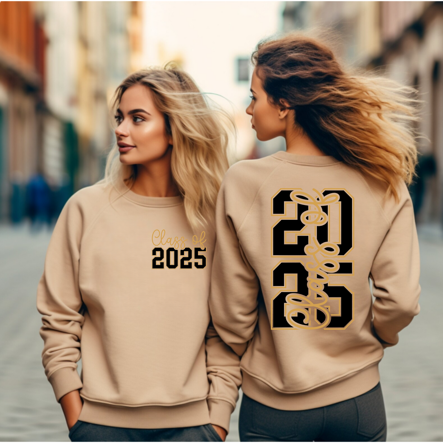 Crewneck Sweatshirt Class of 2025 Graduation Gift