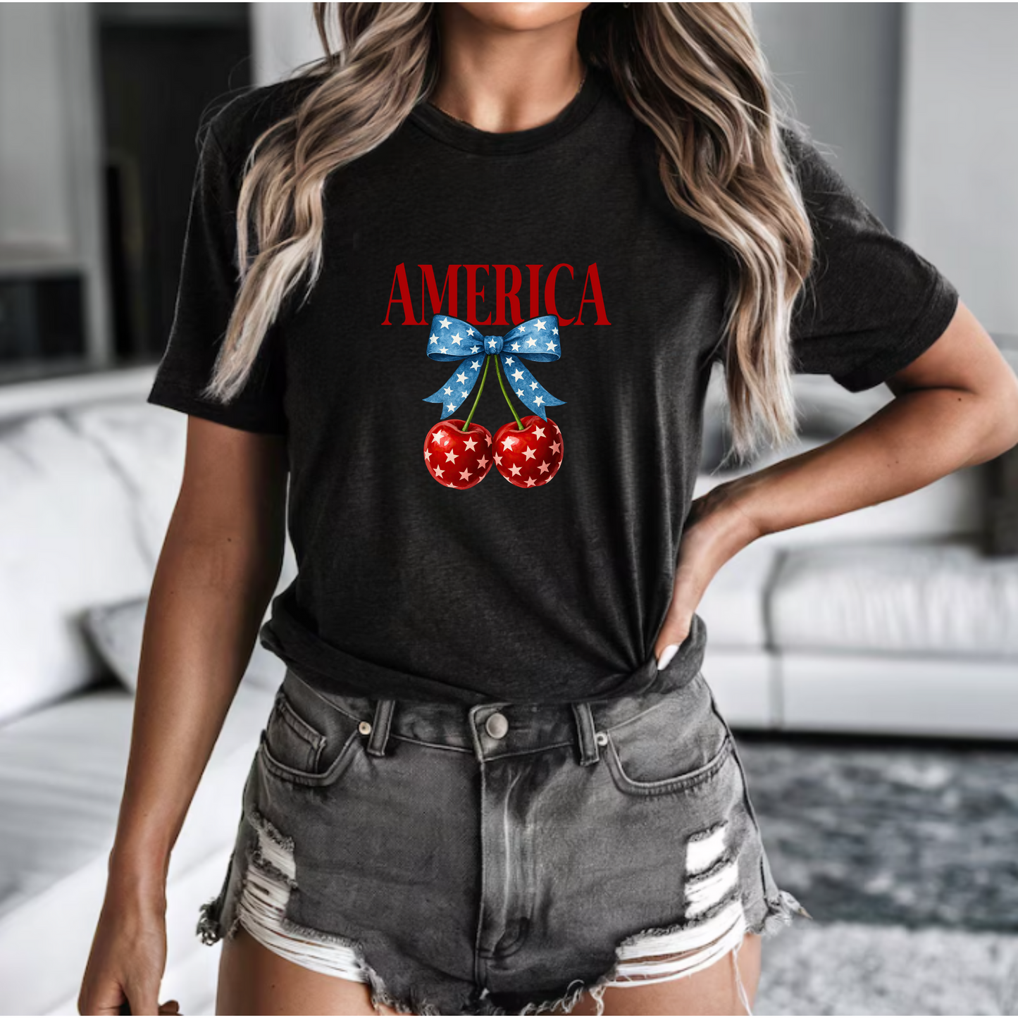 Cherries America Tee