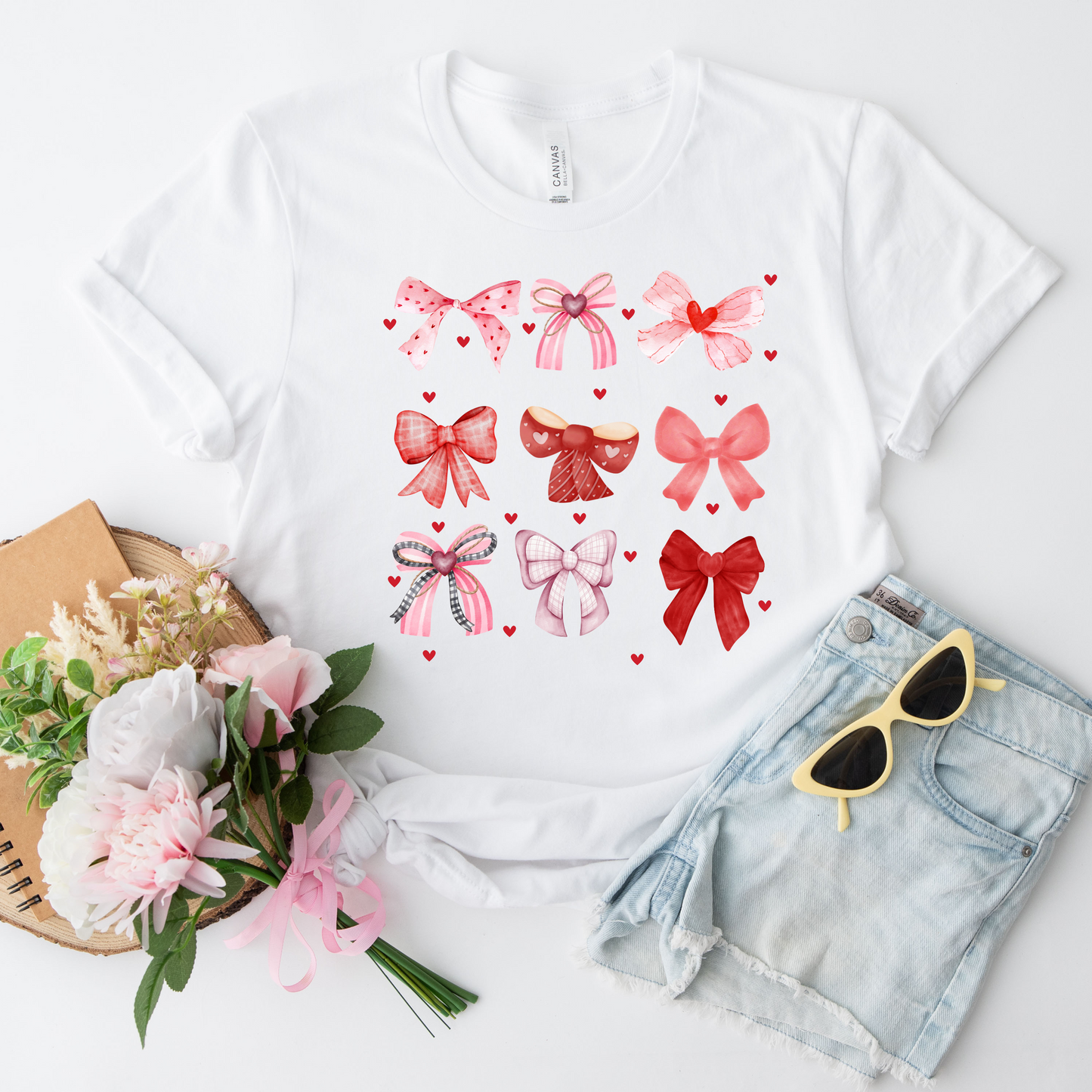 Valentines Day Coquette Bow Png