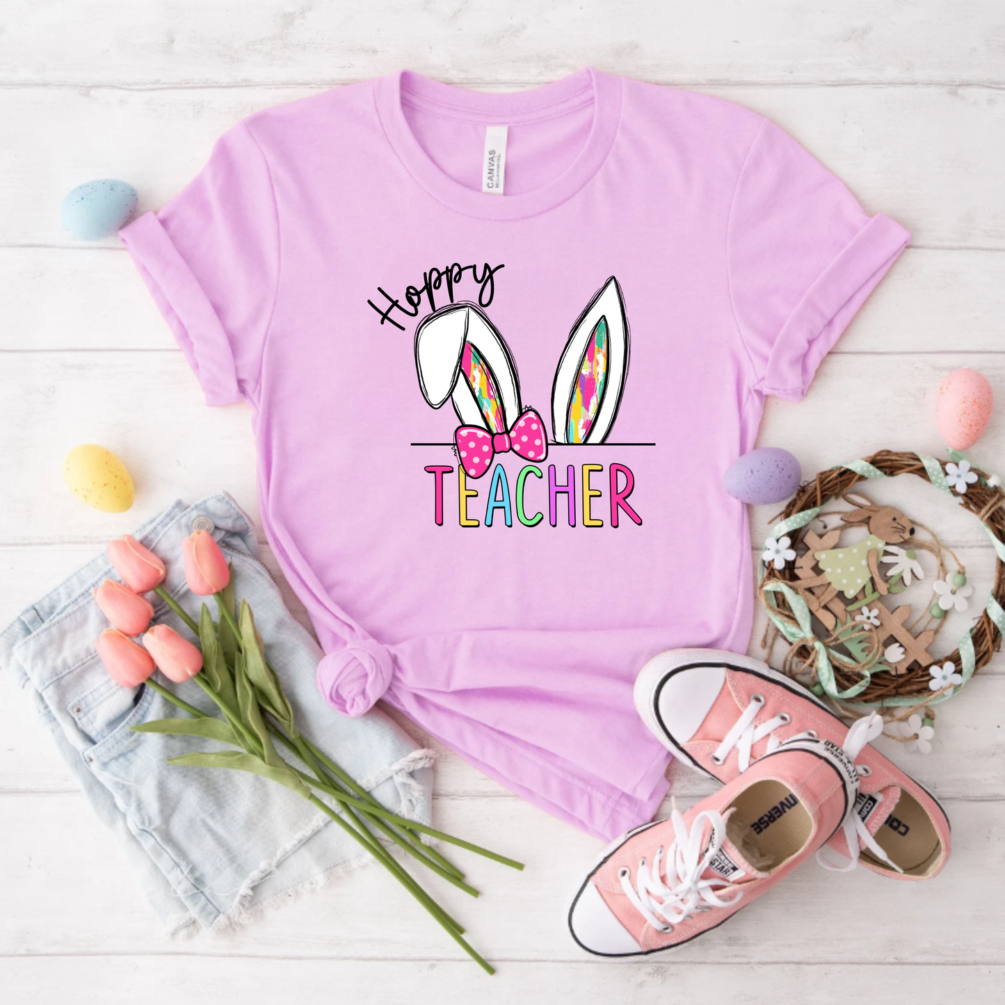 Easter Teacher Tee