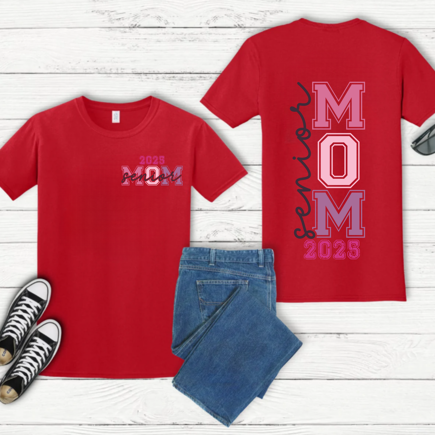 2025 Senior Mom Unisex Tee - Celebrate Achievement in Style