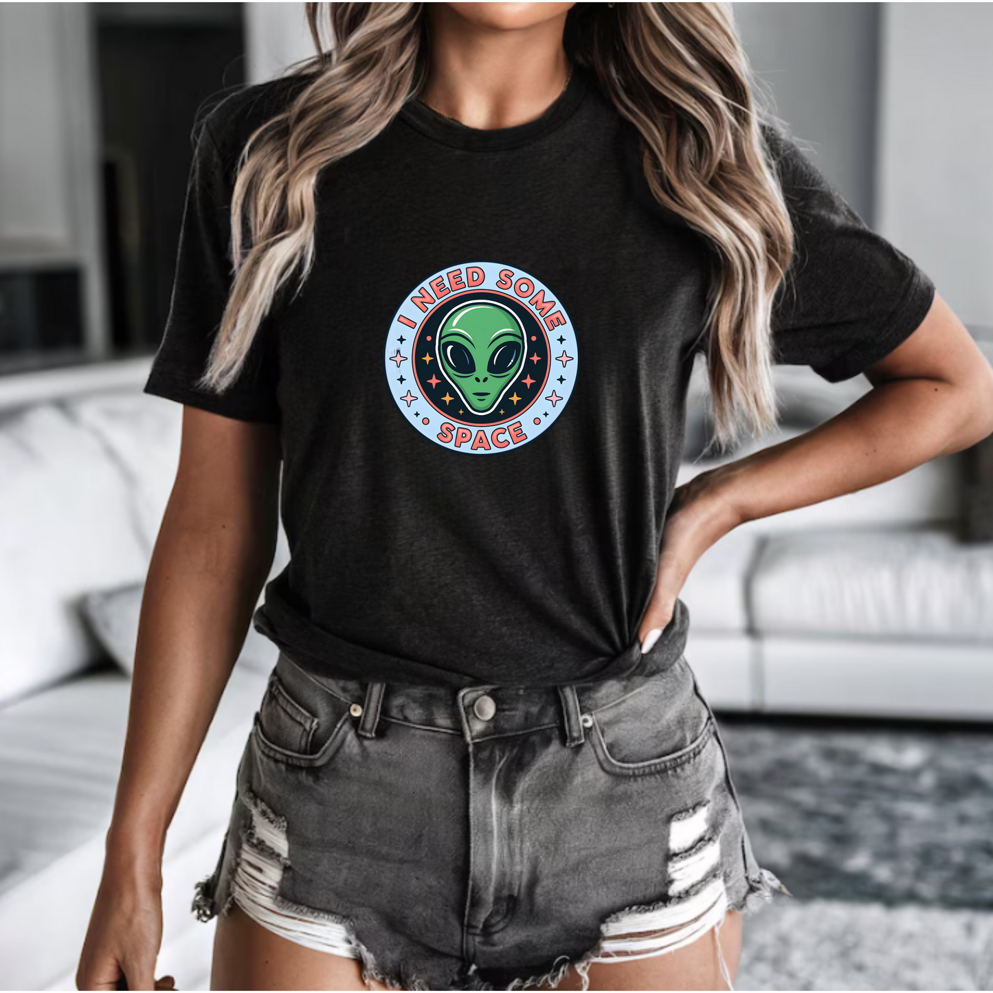 Alien-I Need Some Space Unisex Tee