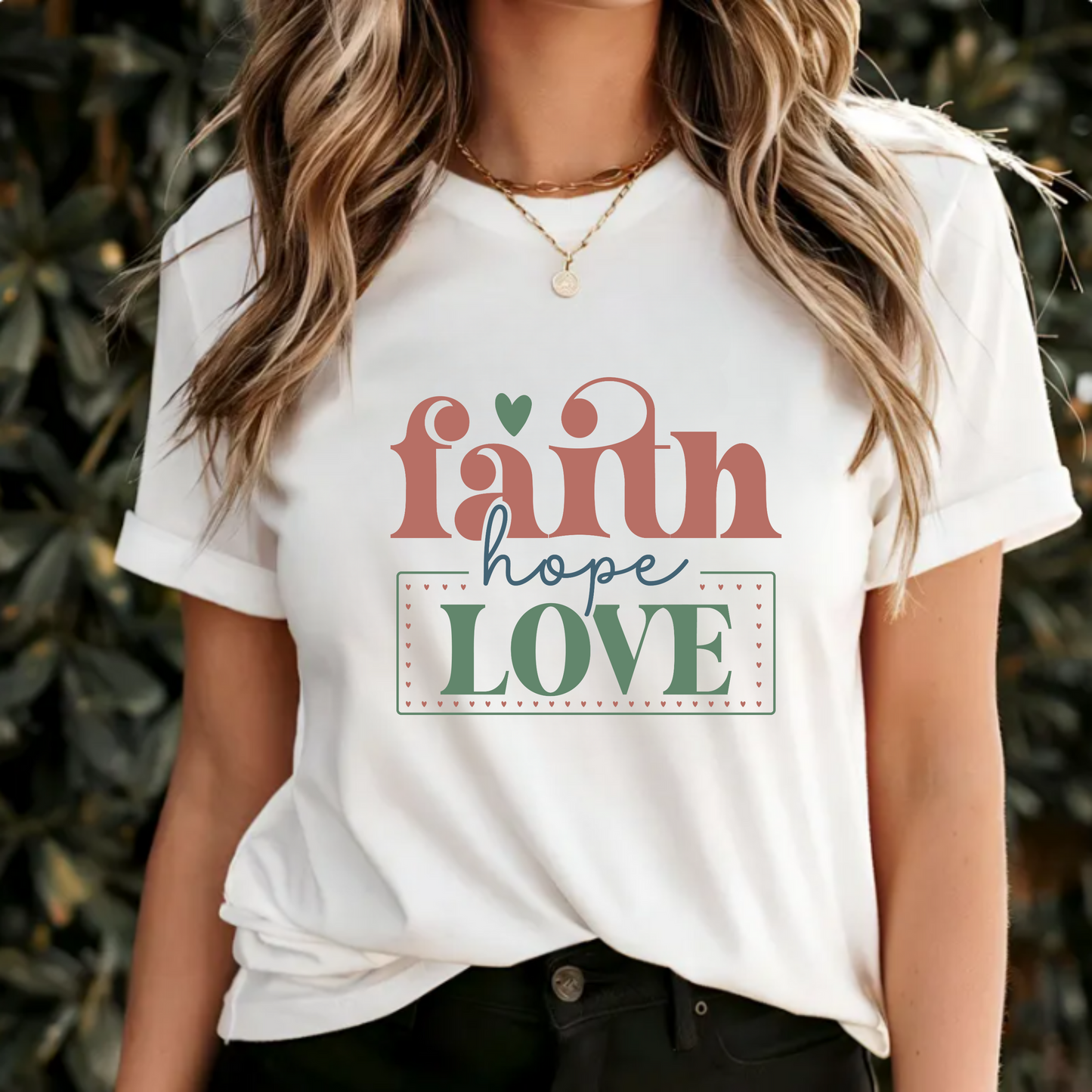 Faith Hope Love Tee