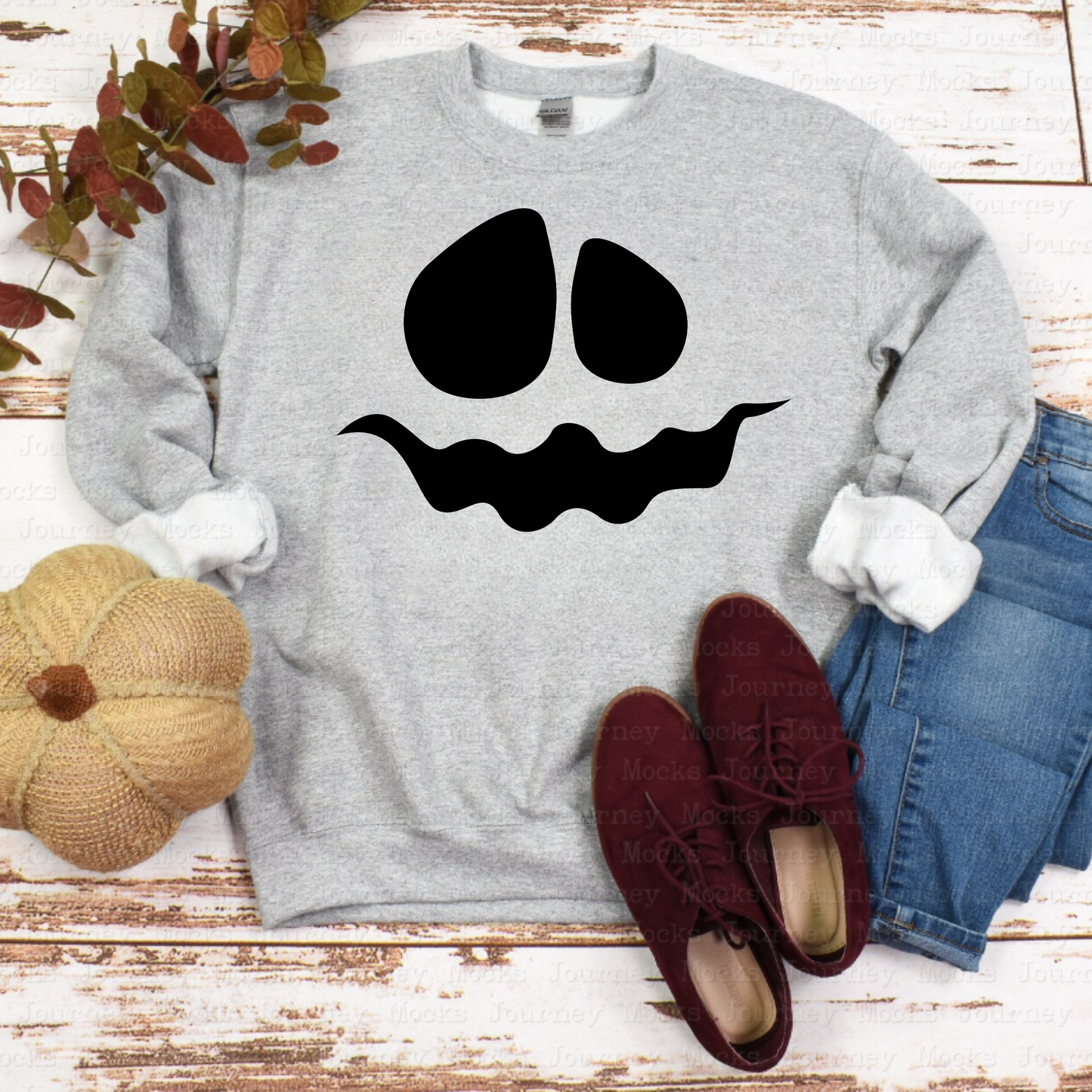 Pumpkin Face Sweatshirt