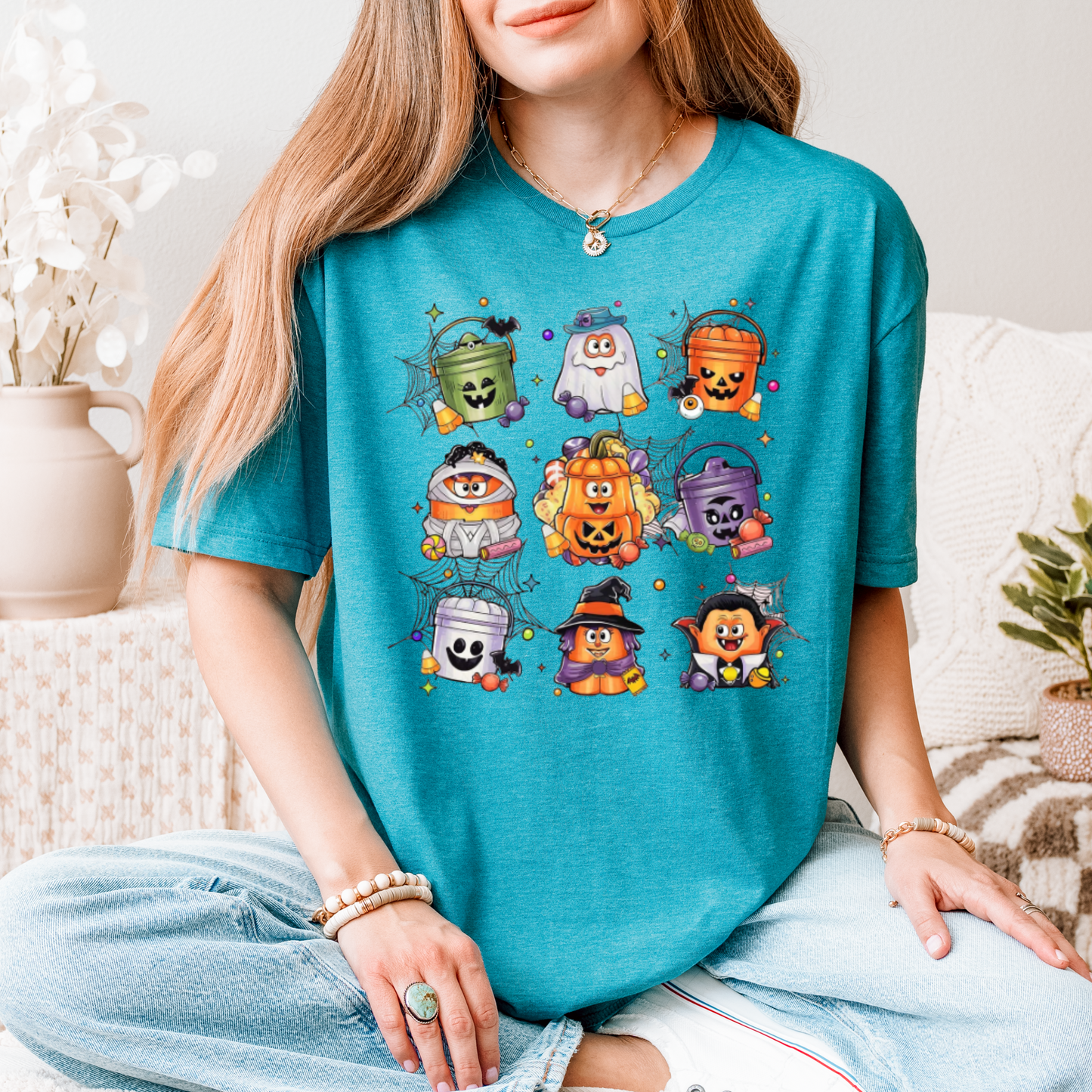 Halloween Nugget Characters T-Shirt