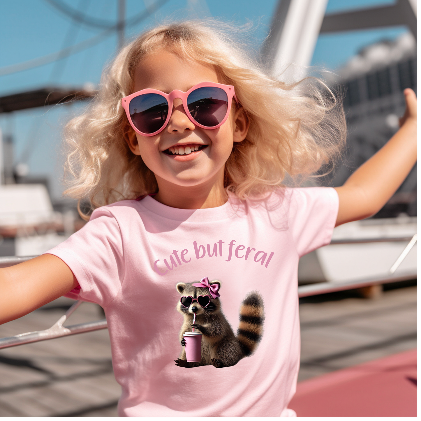 Cute but Feral Toddler Shirt