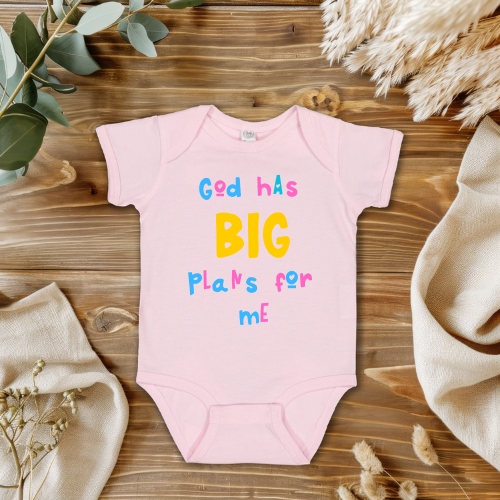 Infant Bodysuit - God Has Big Plans for Me