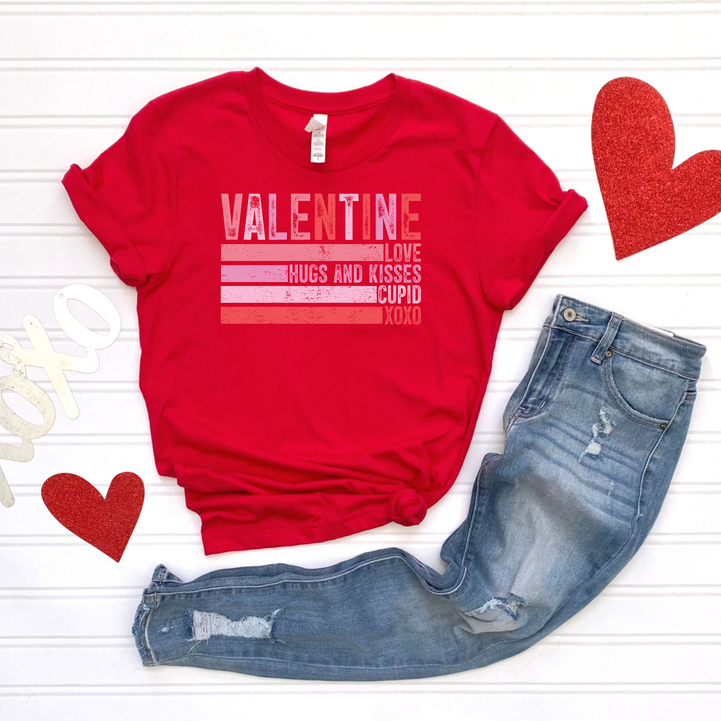 Valentine Love XOXO Cupid Unisex Tee