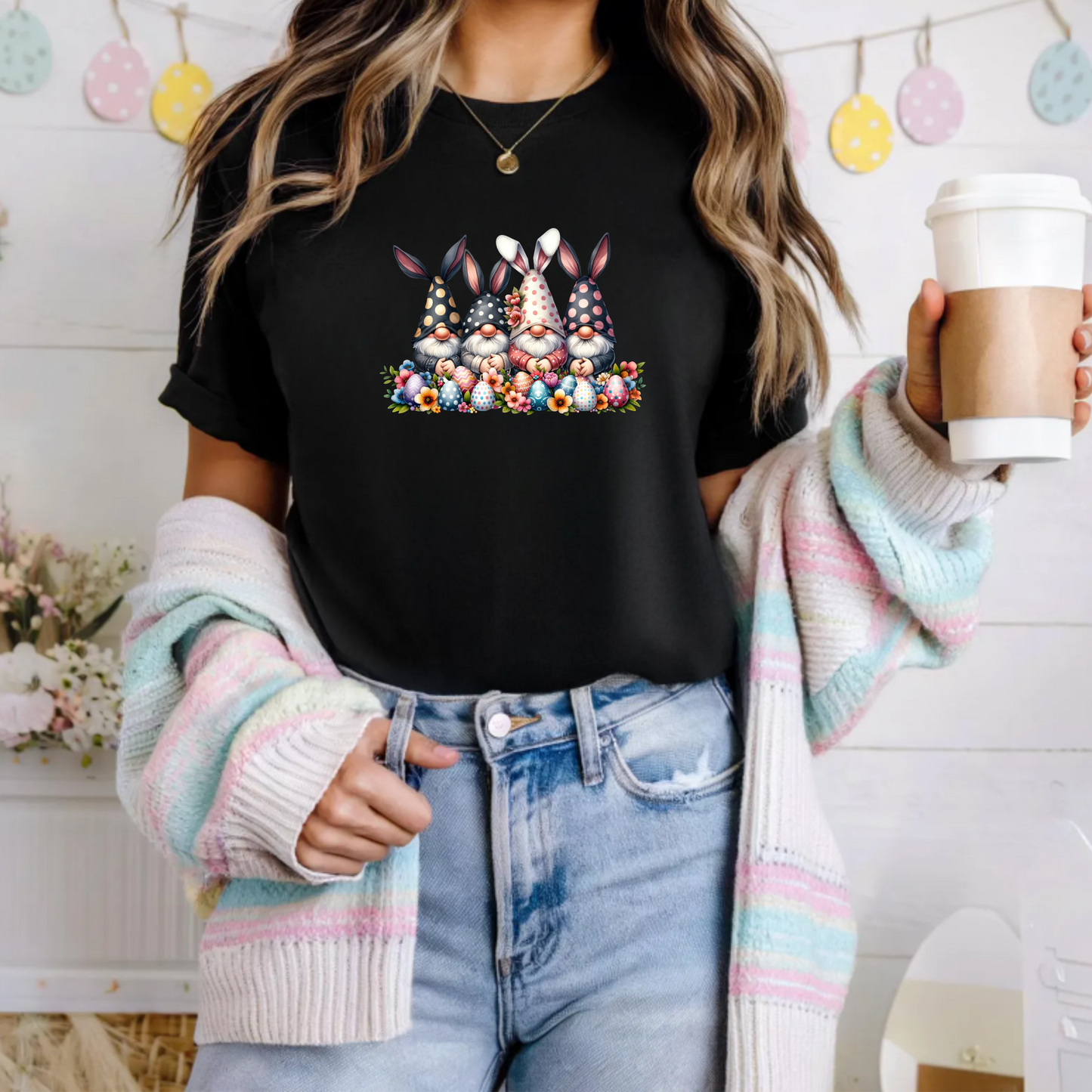 Gnome Easter Bunnies Tee