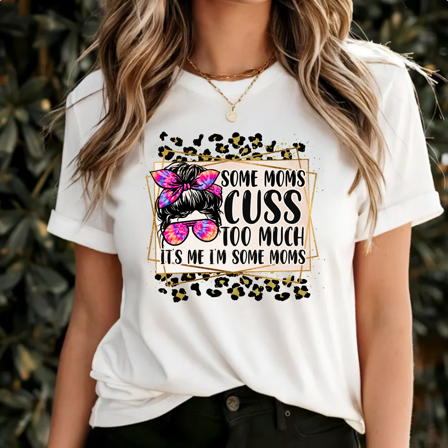 Funny Mom Unisex Tee - Some Moms Cuss Too Much