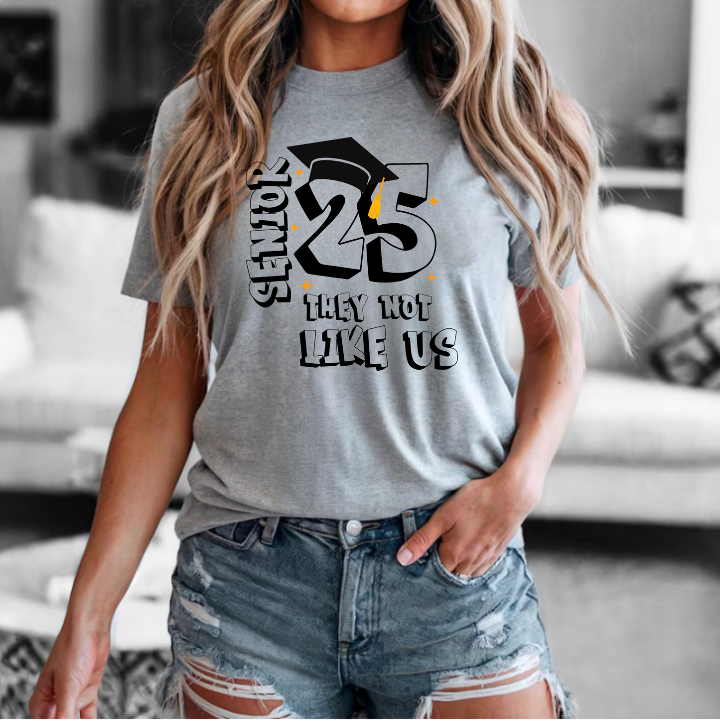 Senior '25, they not like us t-shirt