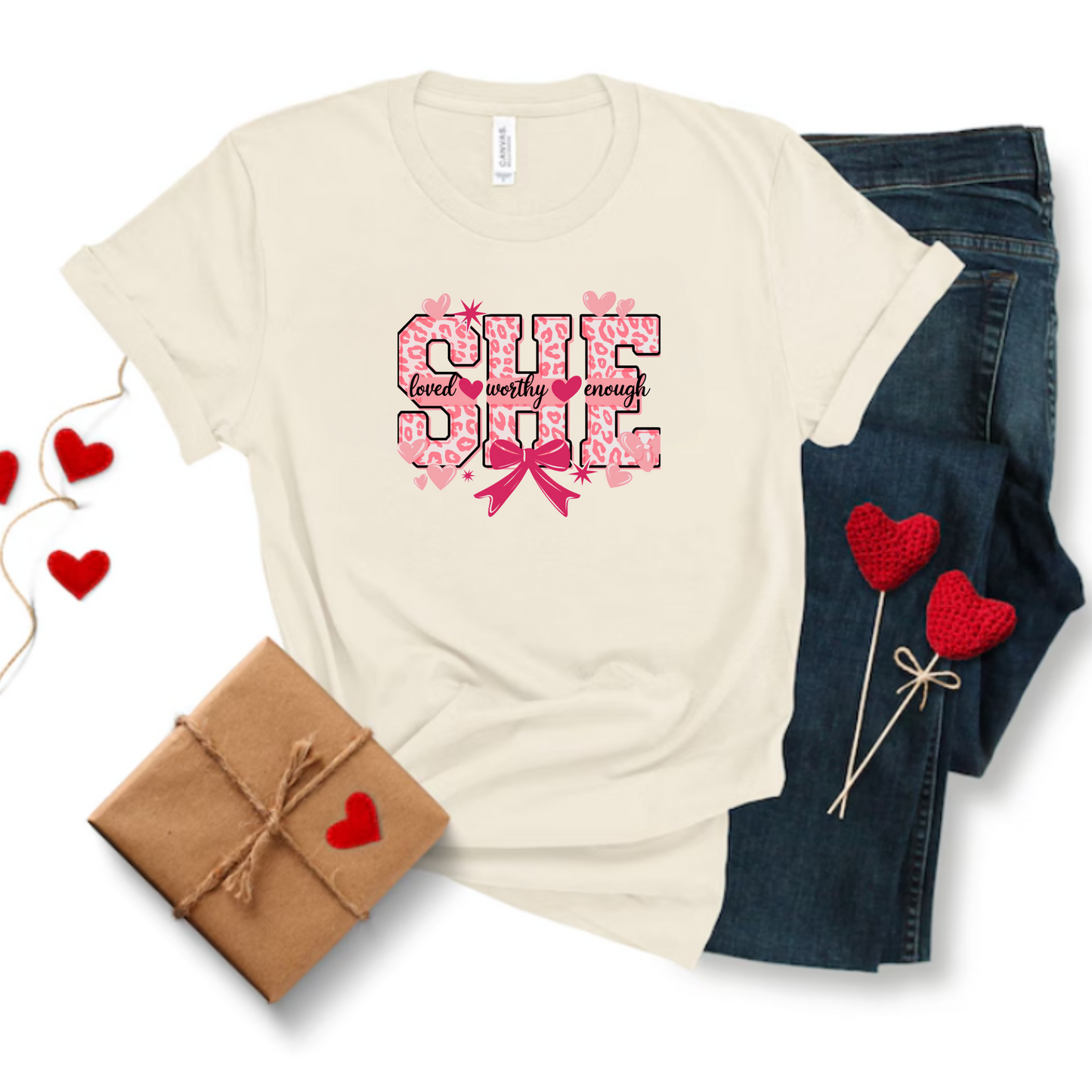 She is Loved Worthy Enough Tee