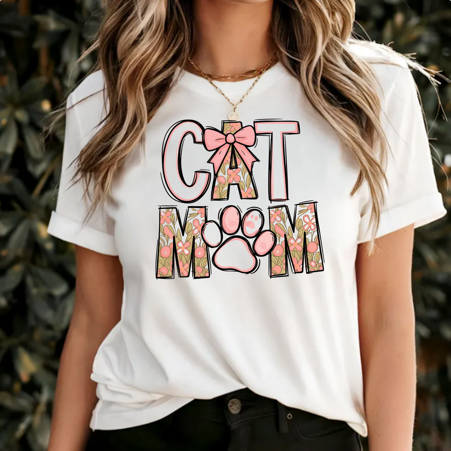 Cat Mom Tee - Unisex Jersey Short Sleeve Shirt