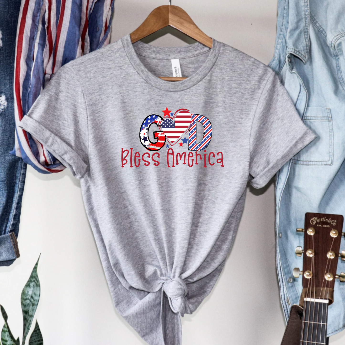 God Bless America Unisex Tee