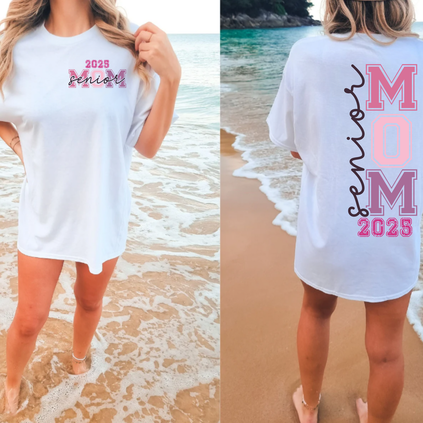2025 Senior Mom Unisex Tee - Celebrate Achievement in Style