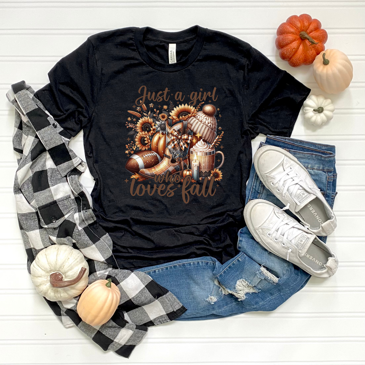 Fall Lover Unisex T-Shirt - Just a Girl Who Loves Fall