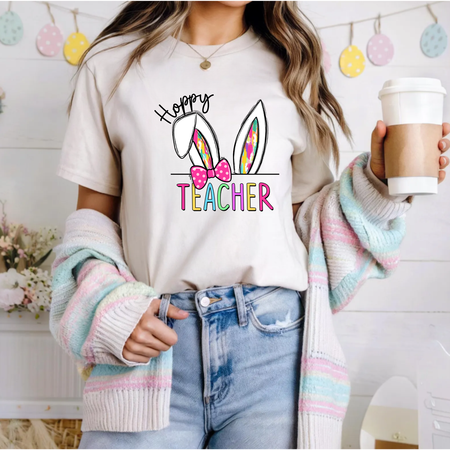 Easter Teacher Tee