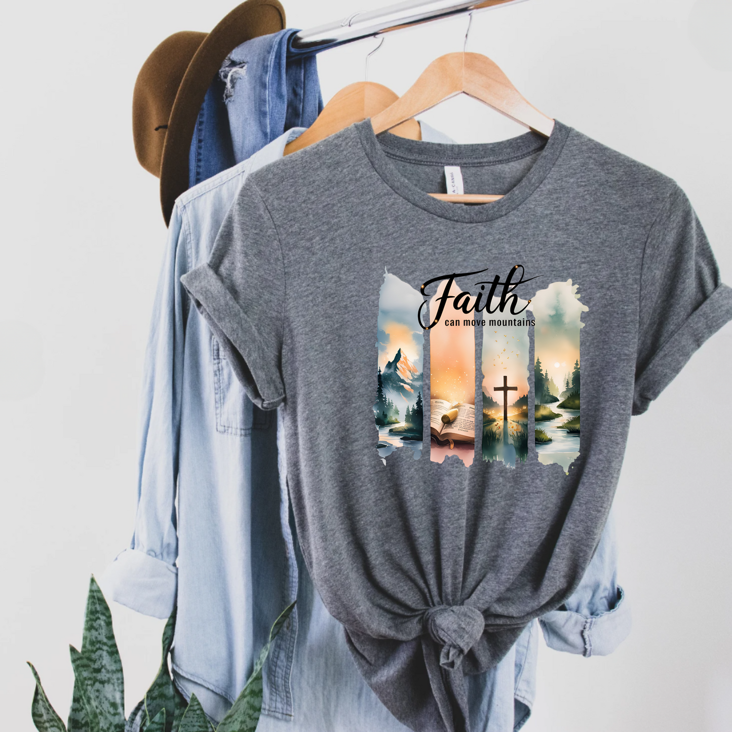 Faith Can Move Mountains Tee