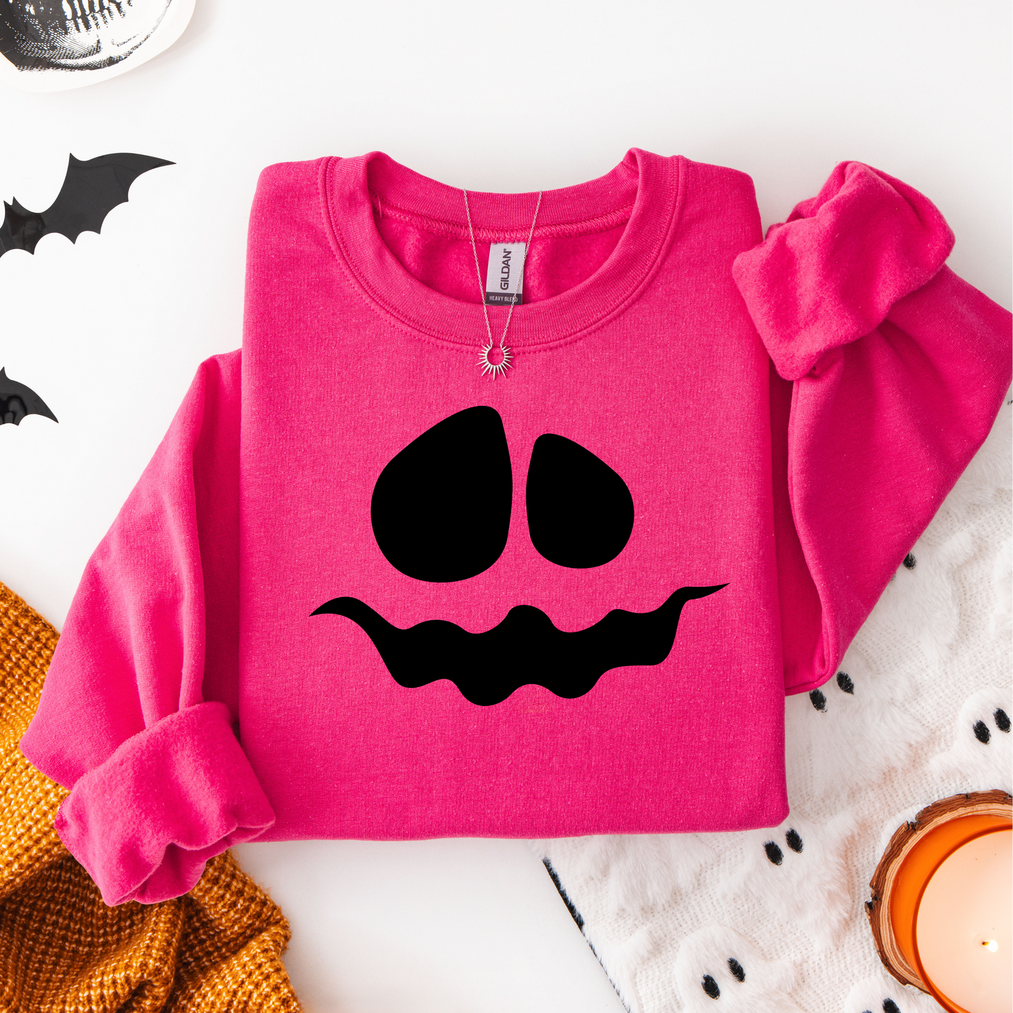 Pumpkin Face Sweatshirt