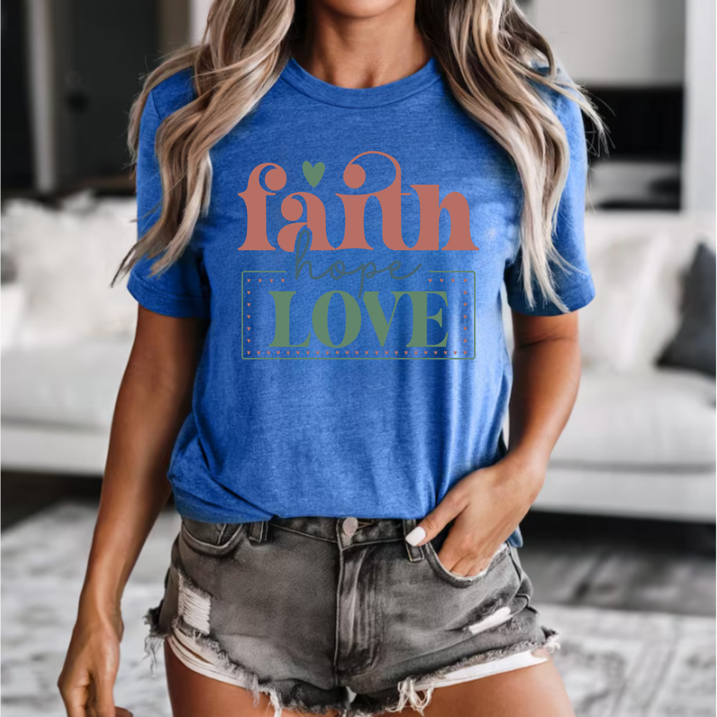 Faith Hope Love Tee