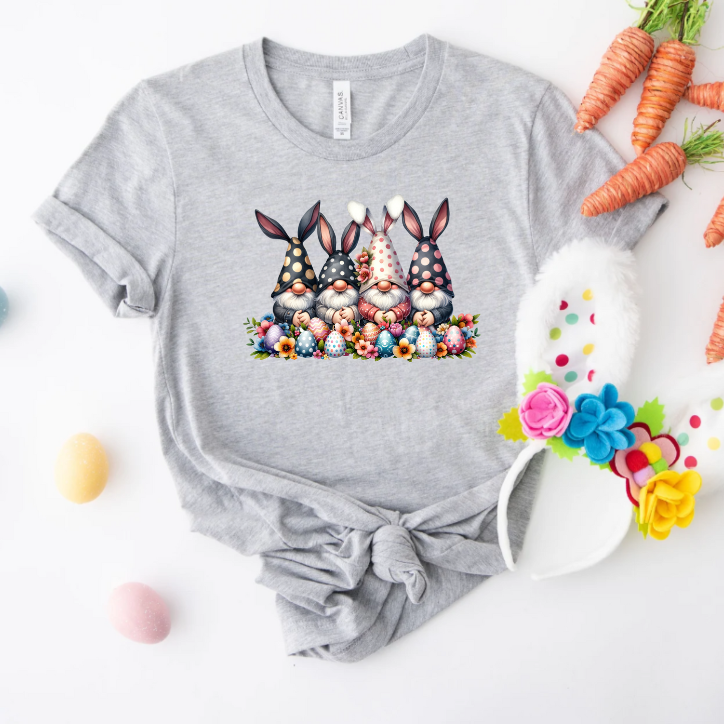 Gnome Easter Bunnies Tee
