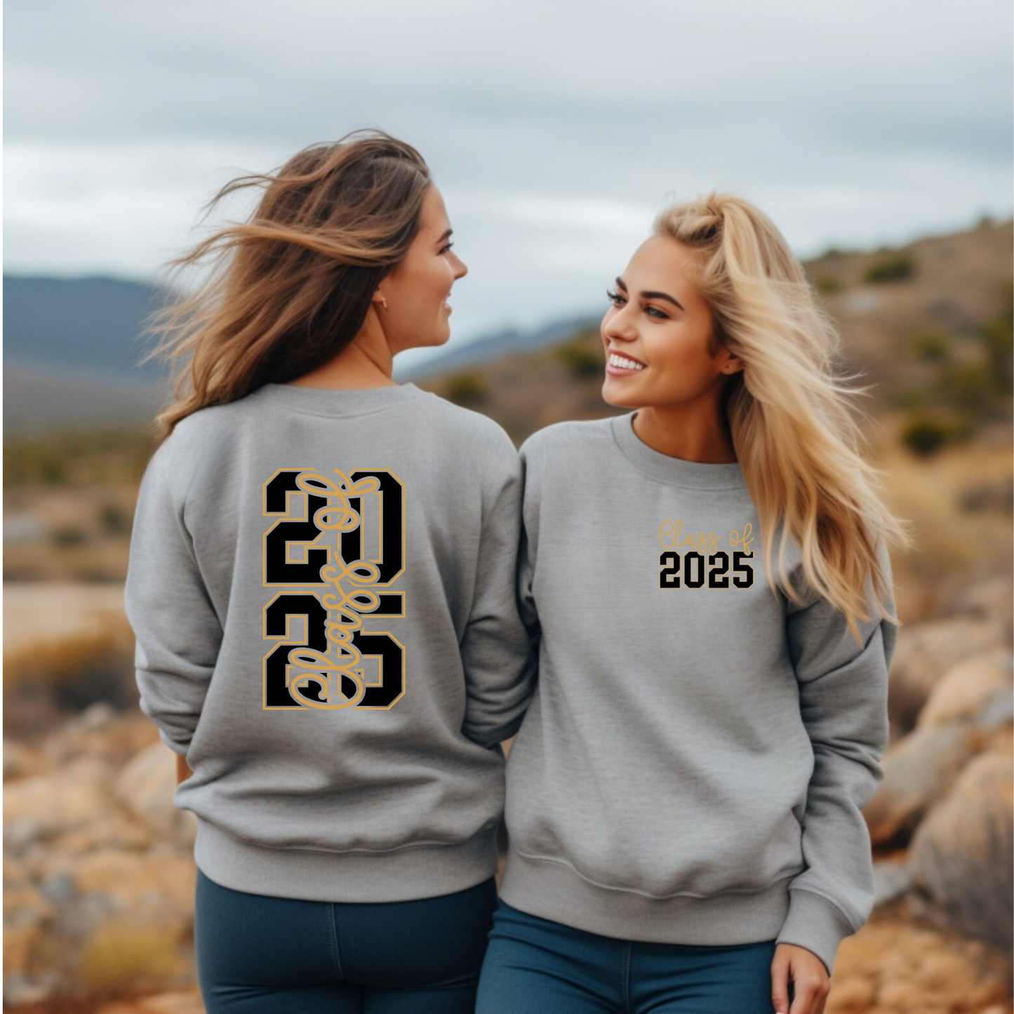 Crewneck Sweatshirt Class of 2025 Graduation Gift