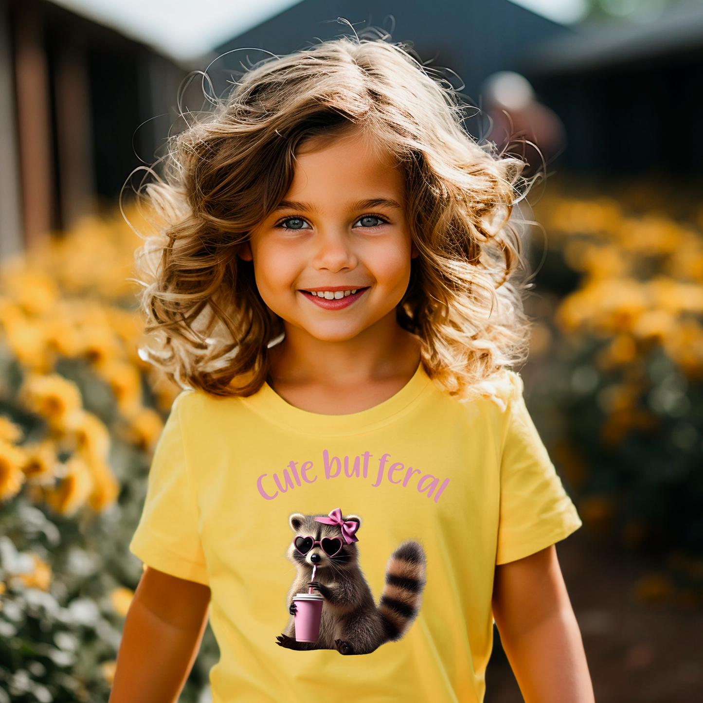 Cute but Feral Toddler Shirt