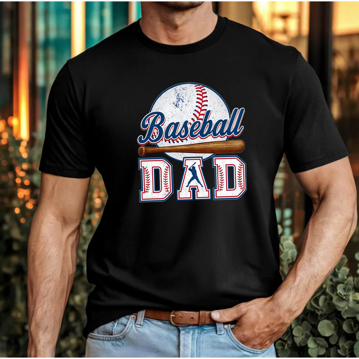 Baseball Dad Unisex Tee