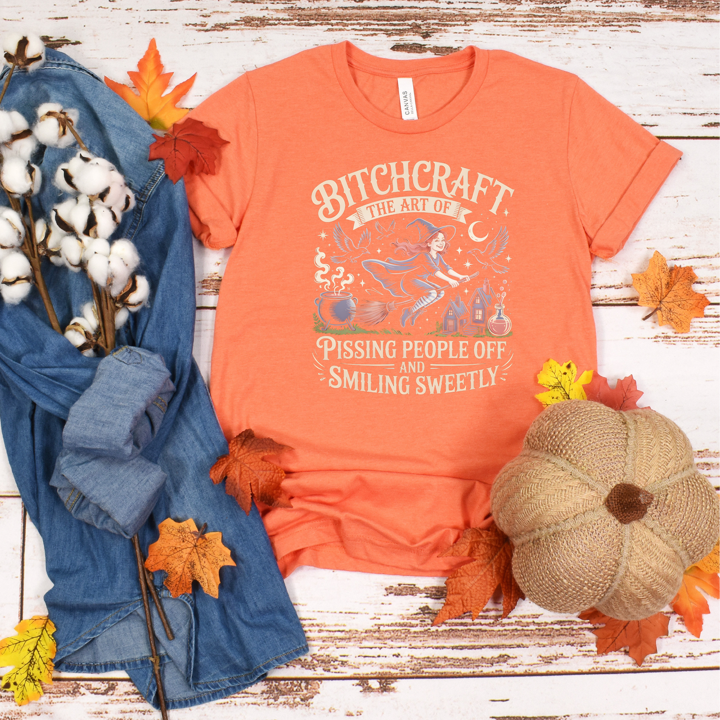 T-Shirt: Bitchcraft - Pissing People Off and Smiling Sweetly