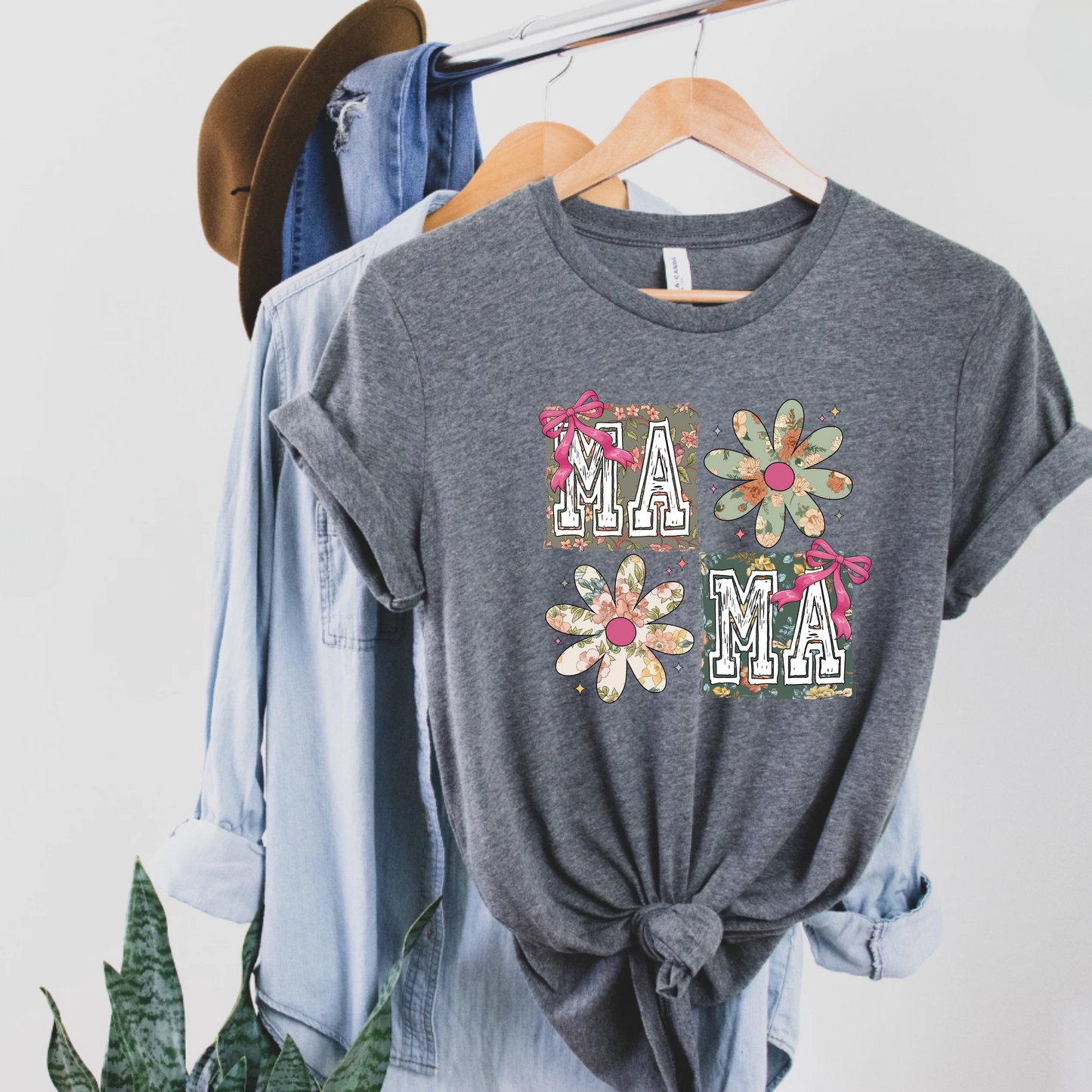 Floral Mama png digital download
