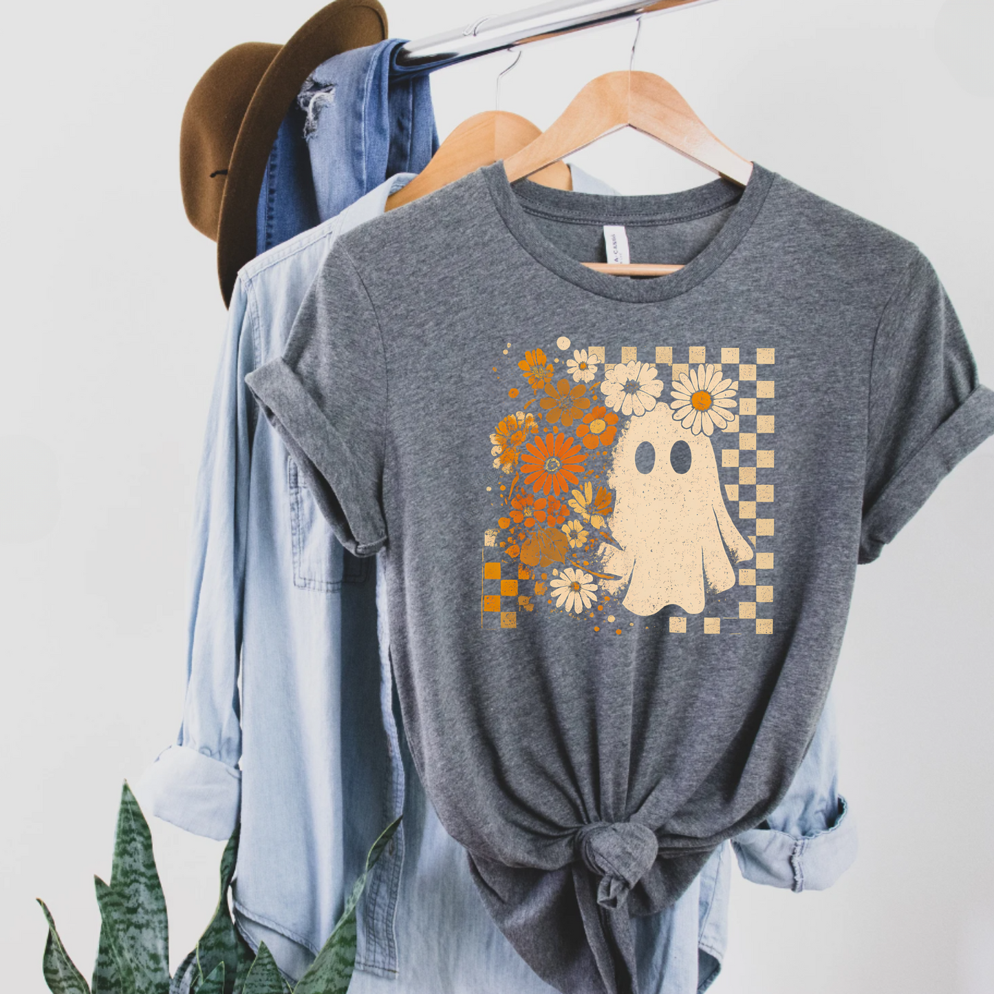 Floral Ghost T-Shirt