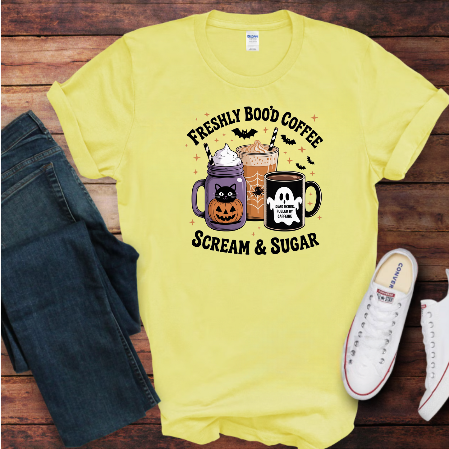 Coffee Scream & Sugar Unisex T-Shirt