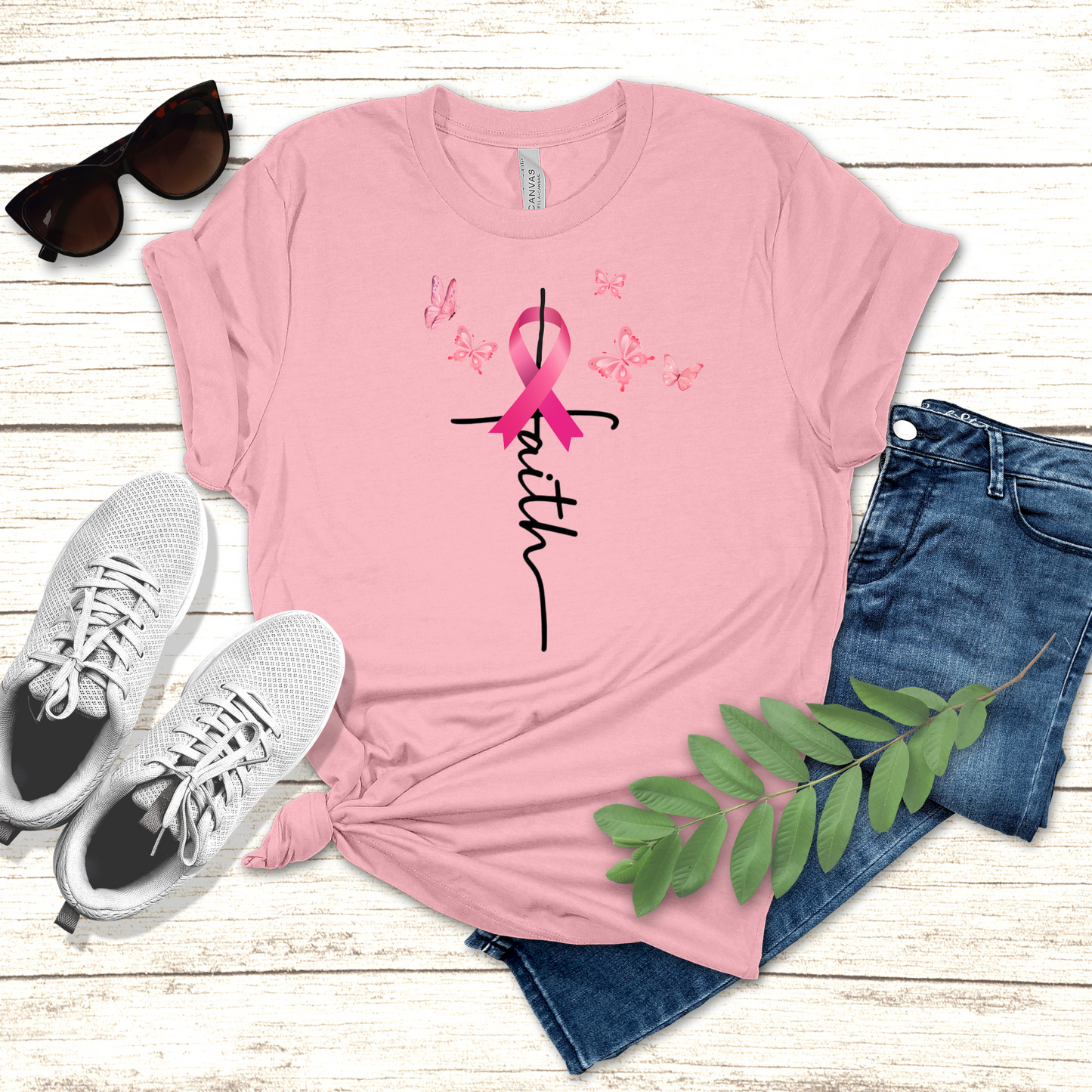 Faith Breast Cancer Awareness PNG