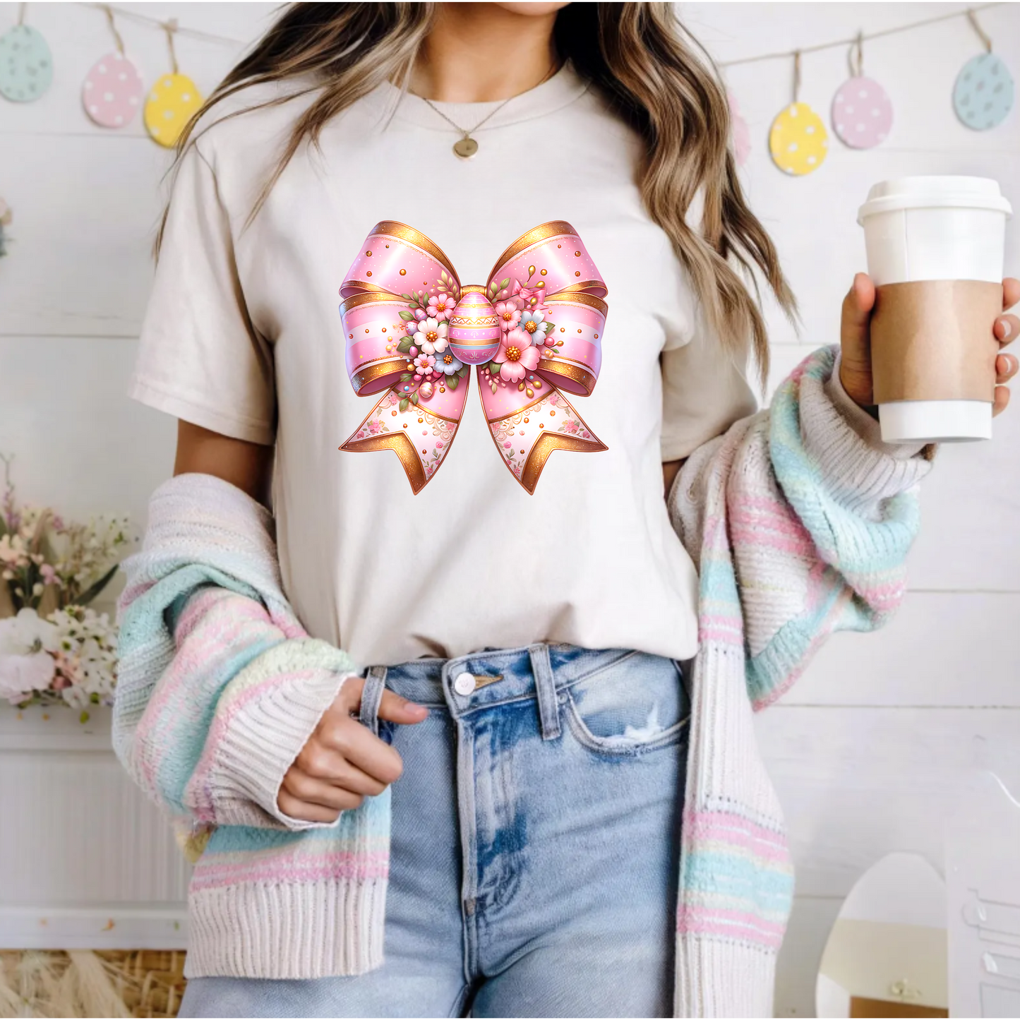 Easter coquette bow png